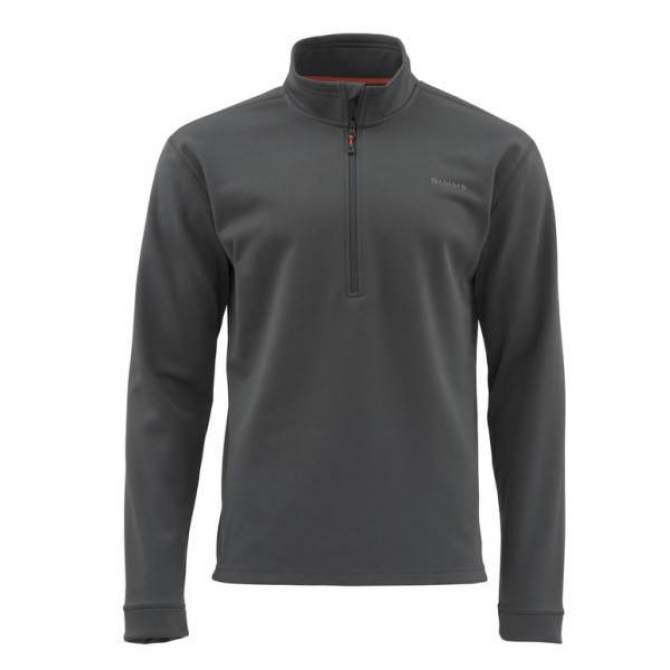 Simms Midweight Core Quarter-Zip, Carbon