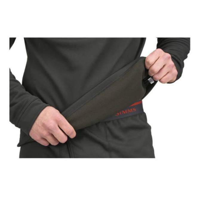 Simms Midweight Core Quarter-Zip, Carbon