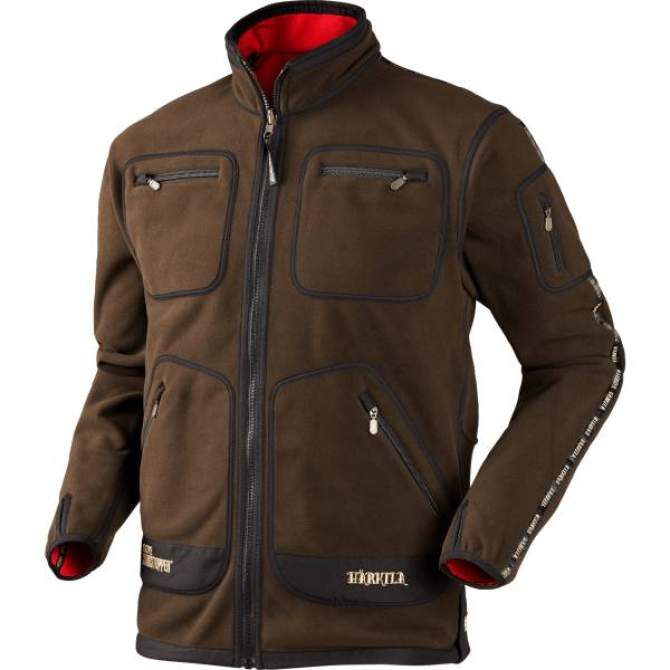 Harkila Kamko fleece, Brown-Red