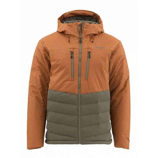 Simms West Fork Jacket, Saddle Brown