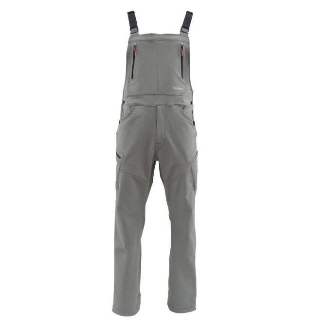 Simms Stretch Woven Overall, Steel