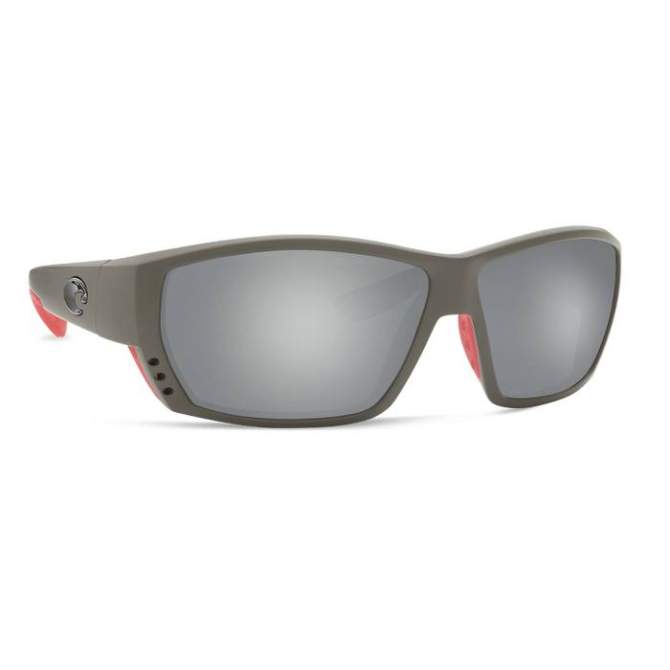 Costa Tuna Alley, Gray Silver Mirror 580P, Race Gray Frame