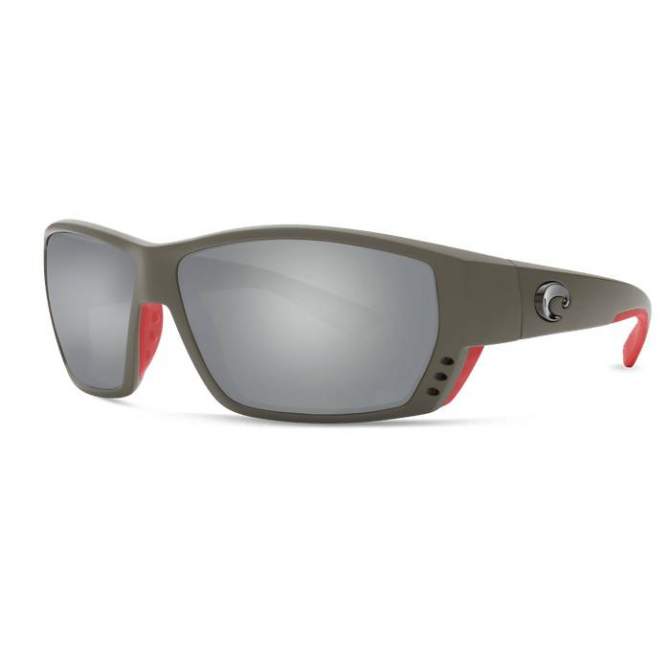 Costa Tuna Alley, Gray Silver Mirror 580P, Race Gray Frame