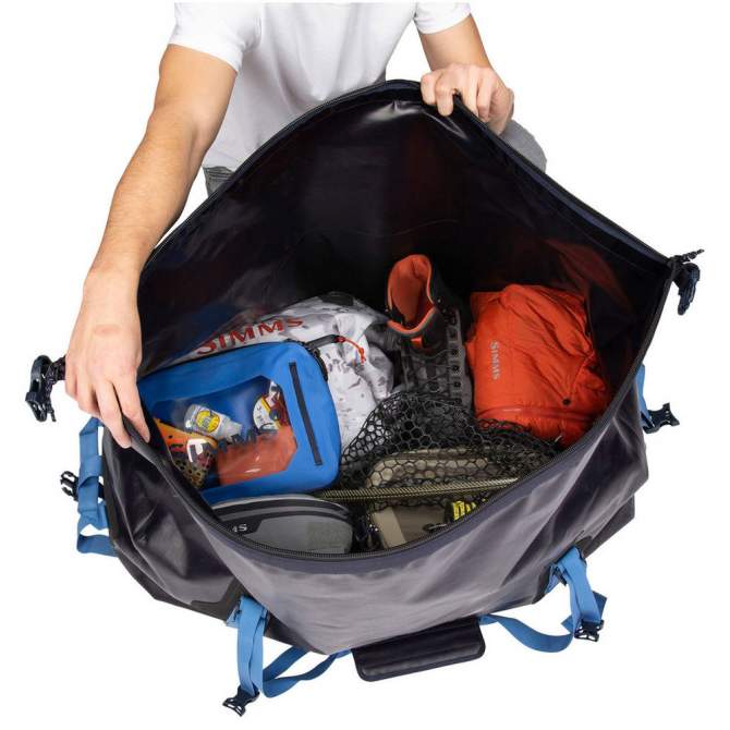 Simms Dry Creek Duffel Large 200L, Admiral Blue