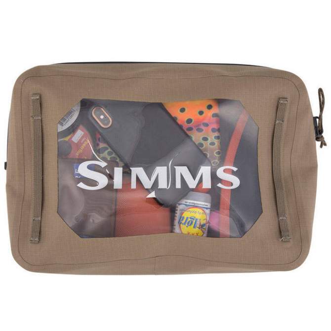 Simms Dry Creek Gear Pouch 4L, Tan