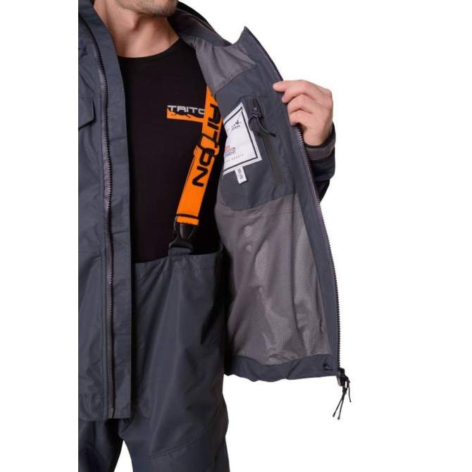 Купить Triton PRO ANGLER (таслан, тёмно-серый|чёрный) Triton PRO ANGLER (таслан, тёмно-серый|чёрный)