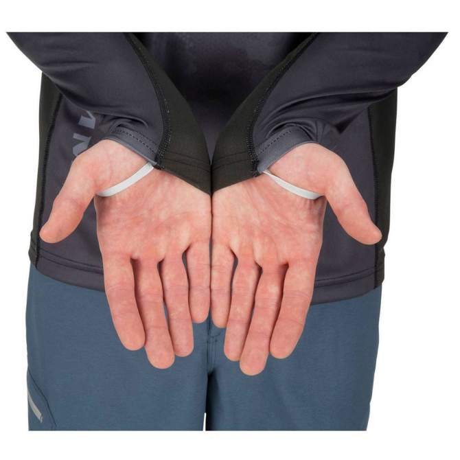 Simms Challenger Solar Tech Jersey, Hex Flo Camo Carbon