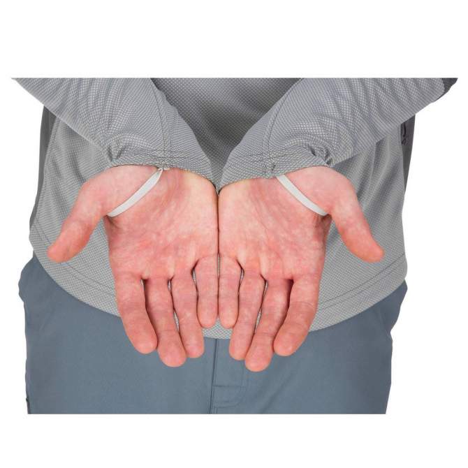 Simms SolarFlex Sport Hoody, Granite