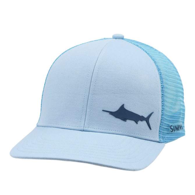 Simms Payoff Trucker - Marlin, Grey Blue