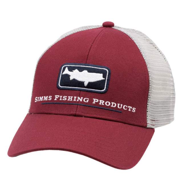 Simms Striper Icon Trucker, Rusty Red