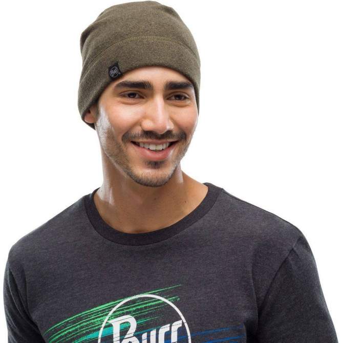 Buff Polar Hat, Bark Htr