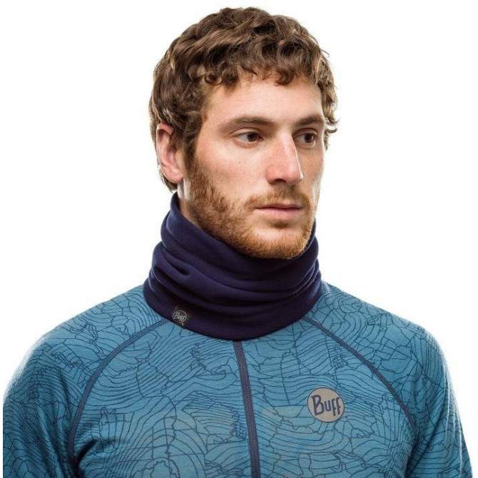 BUFF Polar Neckwarmer, Solid Night Blue