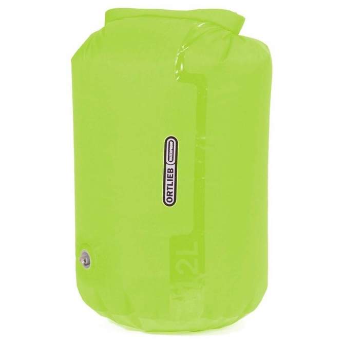 Ortlieb Ultra Light Dry Bag PS10 valve 12L, Light Green