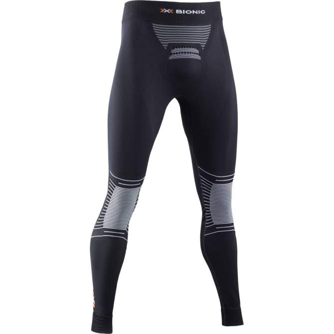 X-BIONIC® ENERGIZER SPORT 4.0 PANTS, Opal Black-Arctic White