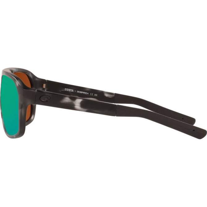 Costa Switchfoot, Green Mirror 580P, Ocearch Matte Tiger Shark Frame