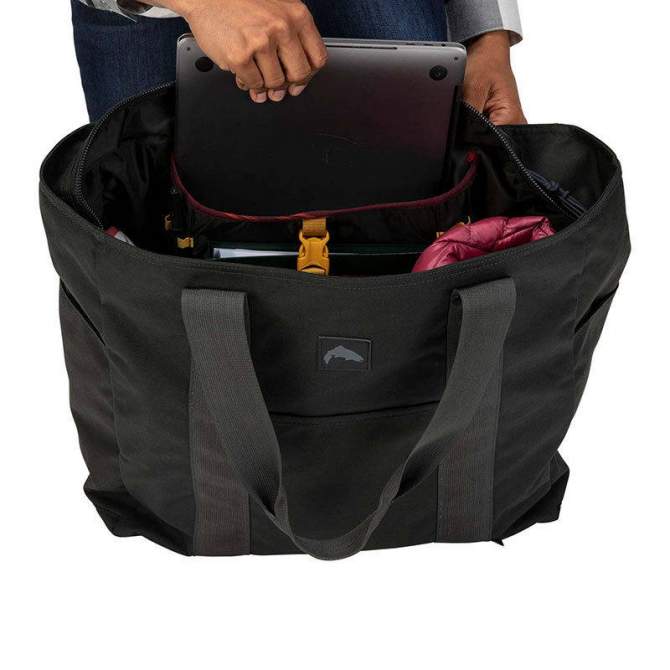 Simms Dockwear Tote 40L, Carbon