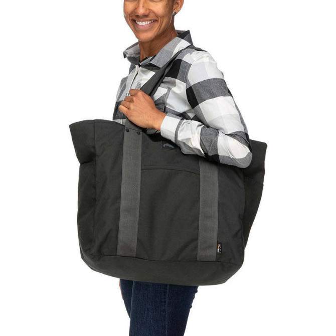 Simms Dockwear Tote 40L, Carbon