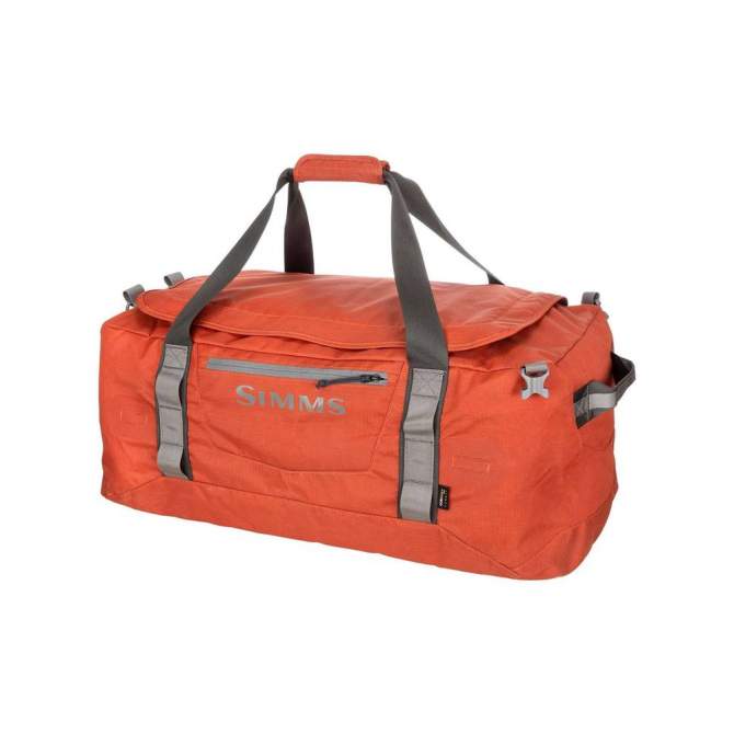 Simms GTS Gear Duffel 80L, Simms Orange