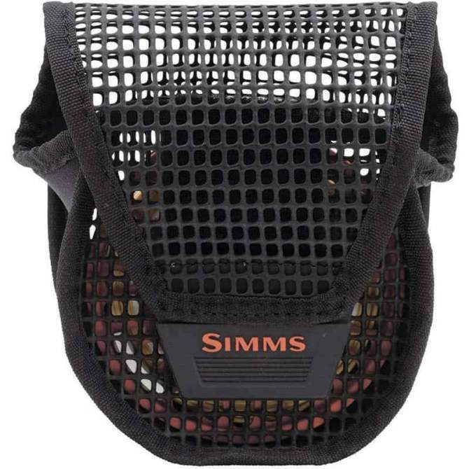 Simms Mesh Reel Pouch, M, Black 
