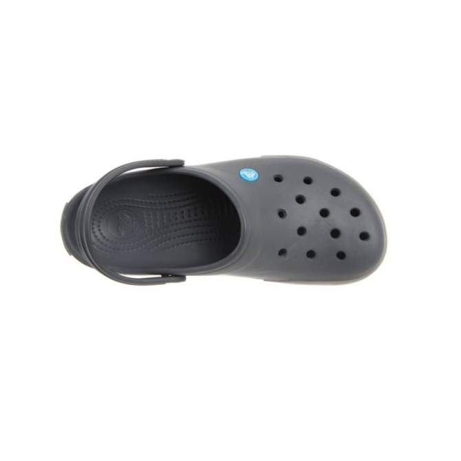 CROCS Crocband II Charcoal-Light Grey