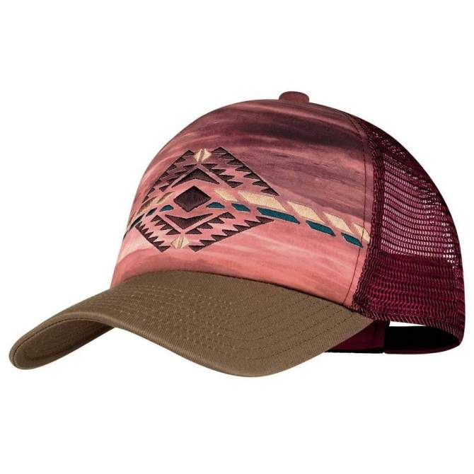Buff Trucker Cap, L/XL, Sykora Maroon
