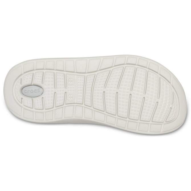 CROCS LiteRide Clog Smoke-Pearl White