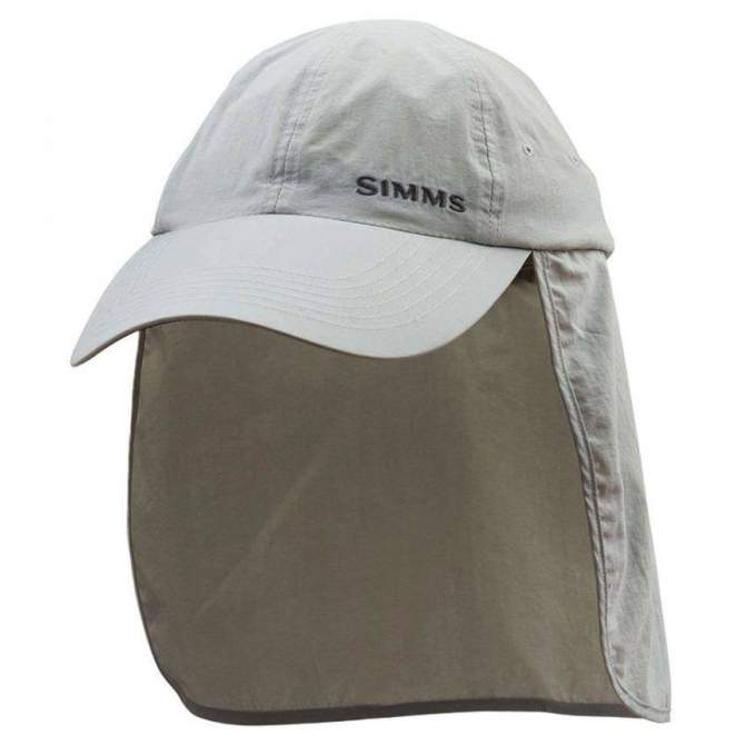 Simms Superlight Sunshield Cap, Sterling