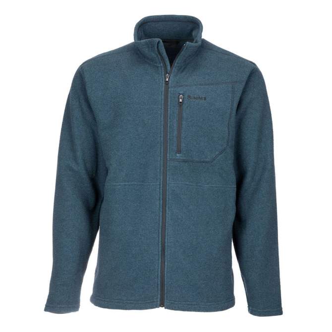 Simms Rivershed Full Zip '20, Dark Moon