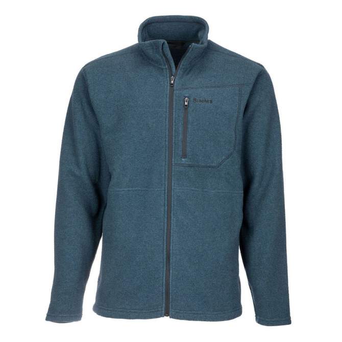 Simms Rivershed Full Zip '20, Dark Moon
