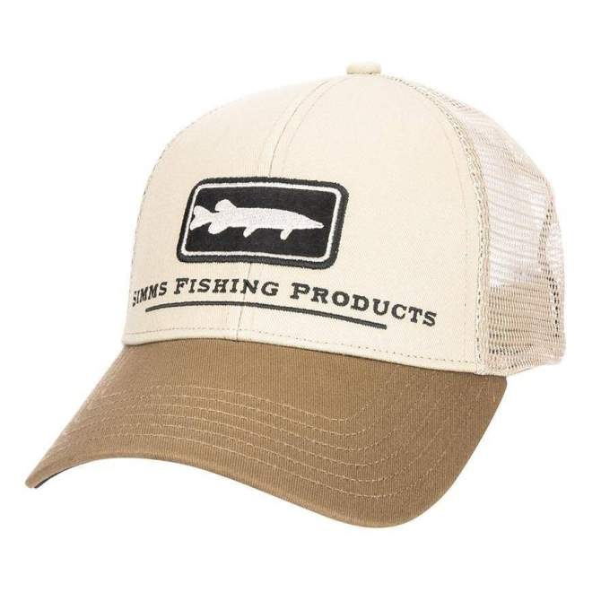 Simms Musky Icon Trucker, Tan