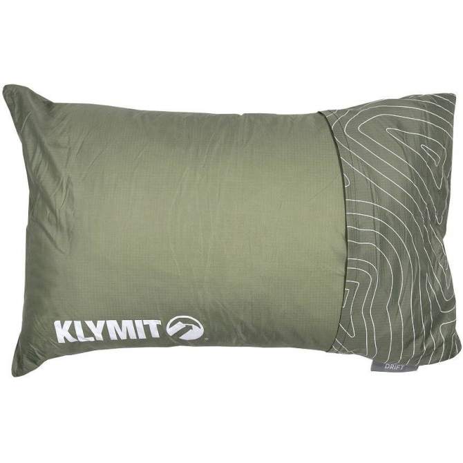 Klymit Drift Camp Pillow Regular, зелёный