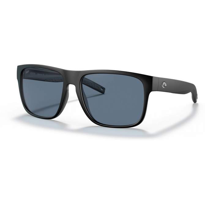 Costa Spearo, Gray 580P, Matte Black Frame