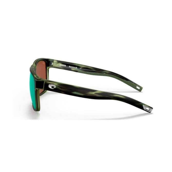 Costa Spearo, Green Mirror 580P, Matte Reef Frame