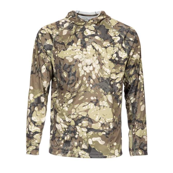 Simms SolarFlex Hoody Print, Riparian Camo