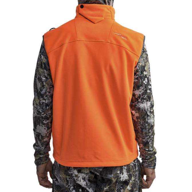 Sitka Stratus Vest New, Blaze Orange