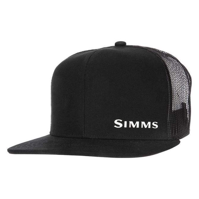 Simms CX Flat Brim Cap, Black