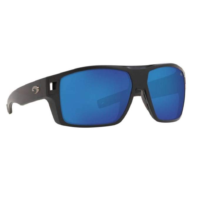 Costa Diego, Blue Mirror 580G, Matte Black