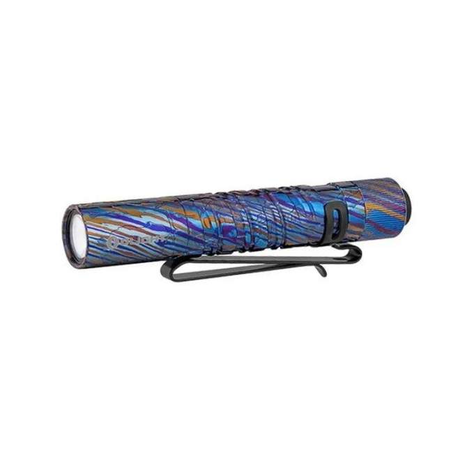 Olight I3T EOS Ti Damascus