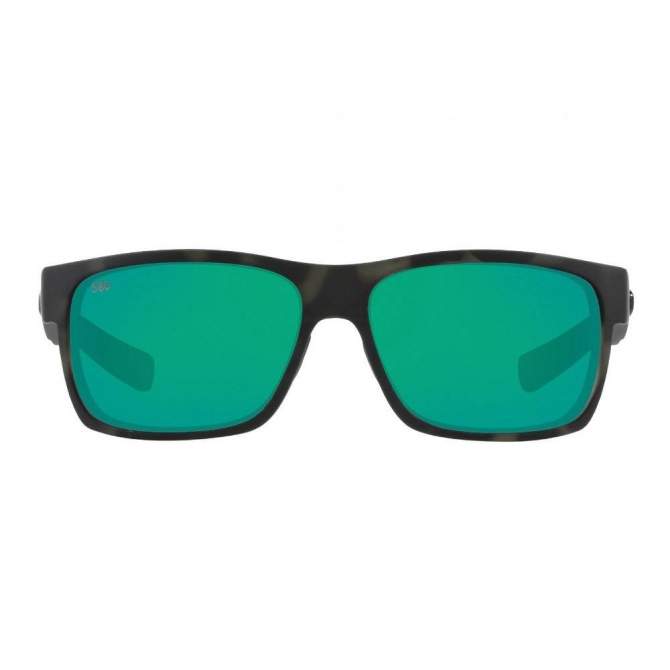 Costa Half Moon, Green Mirror 580G, Ocearch Matte Tiger Shark Frame