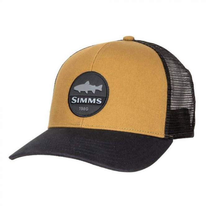 Simms Trout Patch Trucker '21, Dark Bronze