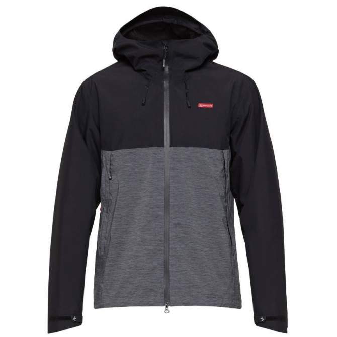 BASK PROTON, серый меланж-чёрный