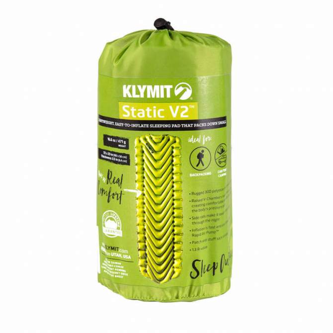 Klymit STATIC V2, зелёный