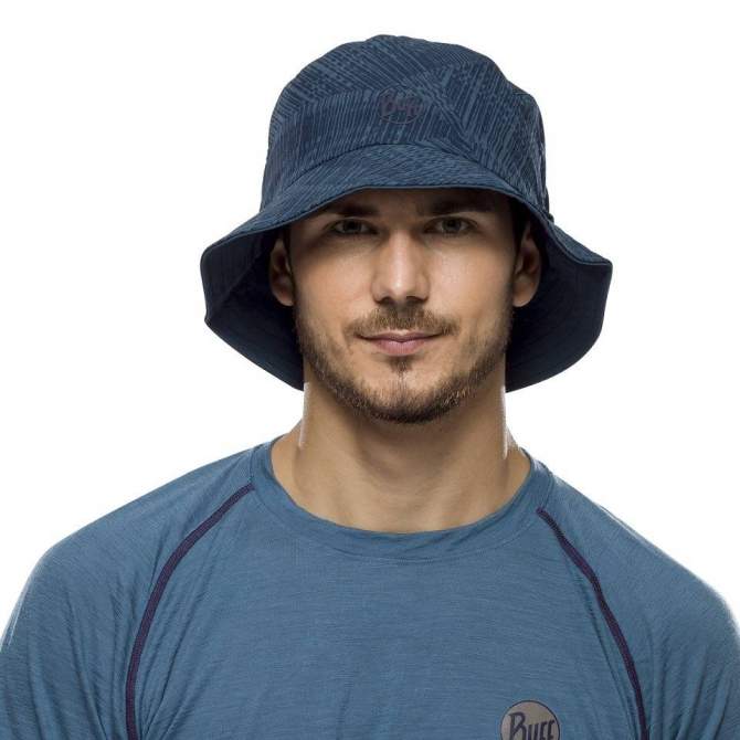 Buff Adventure Bucket Hat, Keled Blue
