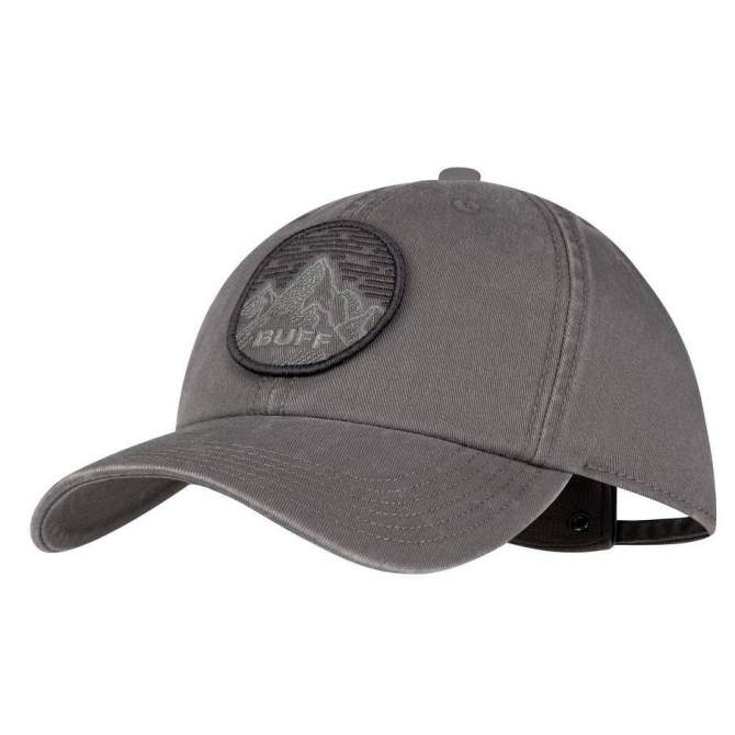 Buff Baseball Cap Patterned, Noam Grey