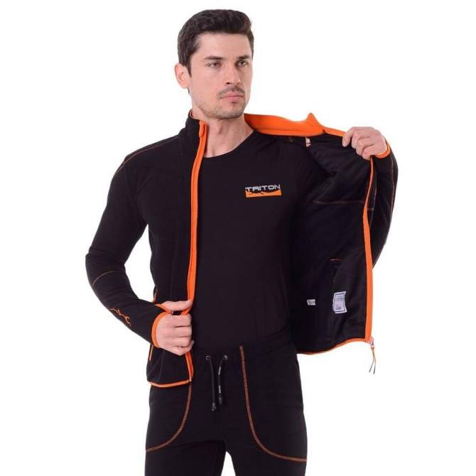 Triton RICH (флис, чёрный)