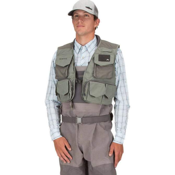 Simms Freestone Vest, Striker Grey