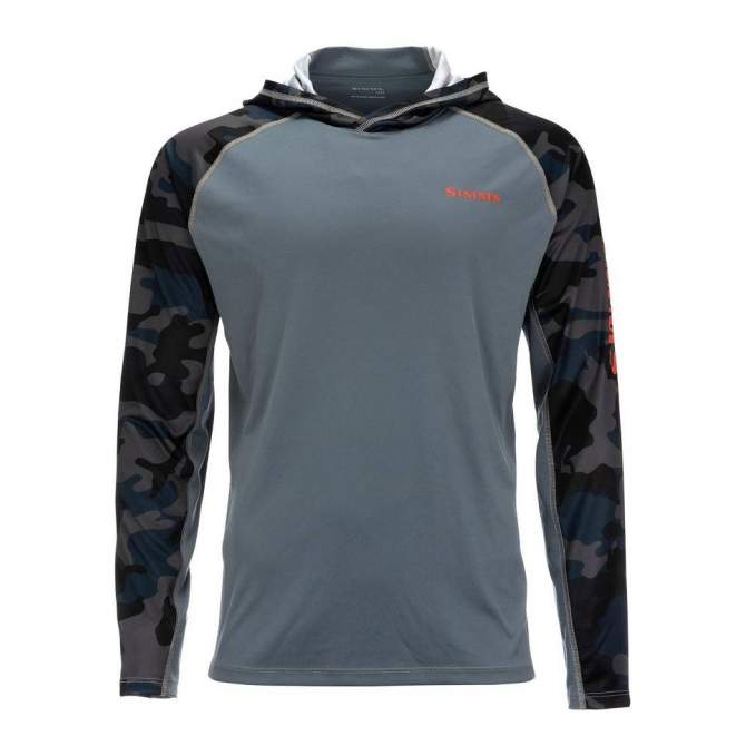 Simms SolarVent Hoody, Woodland Camo Storm