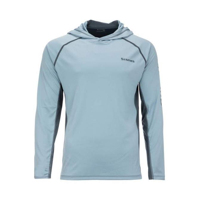 Simms SolarVent Hoody, Steel Blue-Storm