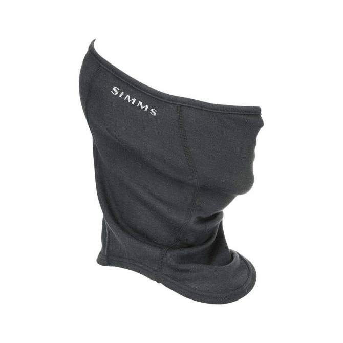 Simms Lightweight Wool Neck Gaiter, Carbon