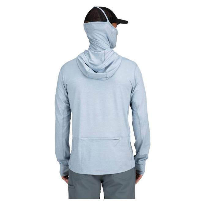 Simms SolarFlex Guide Cooling Hoody, Steel Blue